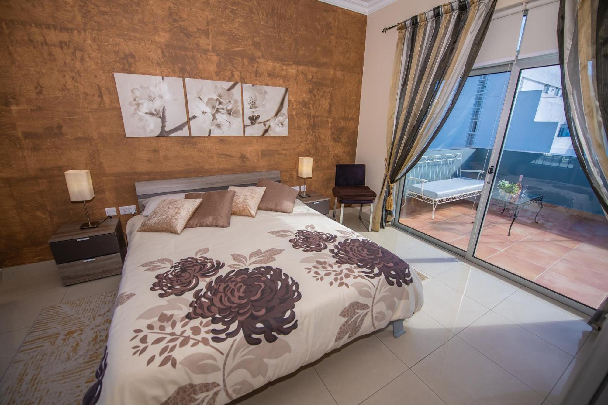Francis Flats Modern Penthouse Apartment Mellieha Ngoại thất bức ảnh